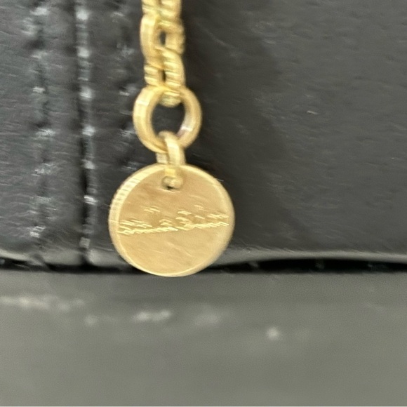 Stella & Dot gold tone long tiered statement necklace - Picture 3 of 5